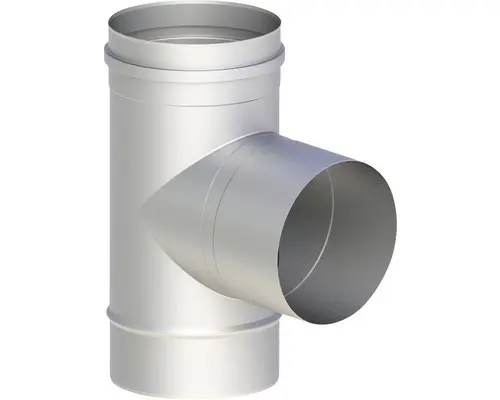 T-Stück Jeremias für einwandiges Abgassystem 87° Ø150mm