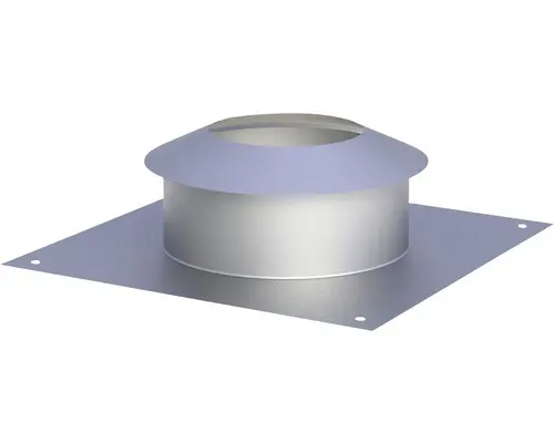 Kopfabdeckung Jeremias EW-FU Ø120mm mit Wetterkragen