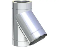 T-Stück Jeremias DW-Eco 45° 160mm