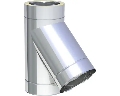 T-Stück Jeremias DW-Eco 45° 160mm