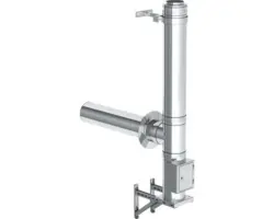 Komplettset Jeremias DW-Eco Typ 250 ca. 5m 180mm mit Dämmung 25mm Wandmontage