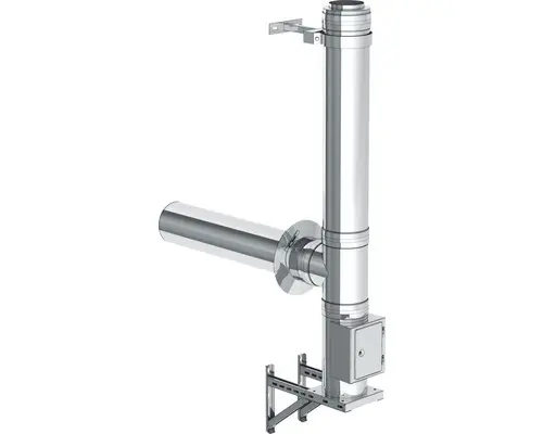 Komplettset Jeremias DW-Eco Typ 250 ca. 5m 180mm mit Dämmung 25mm Wandmontage