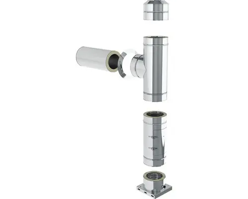 Grundset Wandmontage Jeremias DW-FU 500mm Ø180mm