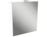 Hornbach LED-Spiegelschrank Fackelmann Lima 1-türig 60x73 cm weiß