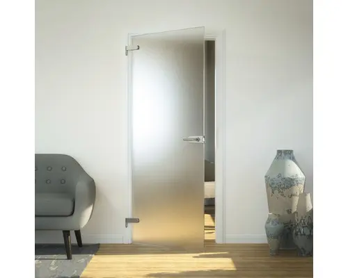 Pertura Glastür Studio Listral 82,1x200,3x0,8 cm DIN Links (Ö-Norm)