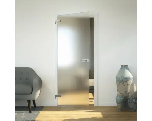 Pertura Glastür Studio Mastercarre 87,1x201,3x0,8 cm DIN Links (Ö-Norm)