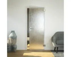 Pertura Glastür Junior Silvit 82,1x200,3x0,8 cm DIN Rechts (Ö-Norm)