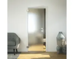 Pertura Glastür Junior Mastercarre 87,1x201,3x0,8 cm DIN Links (Ö-Norm)