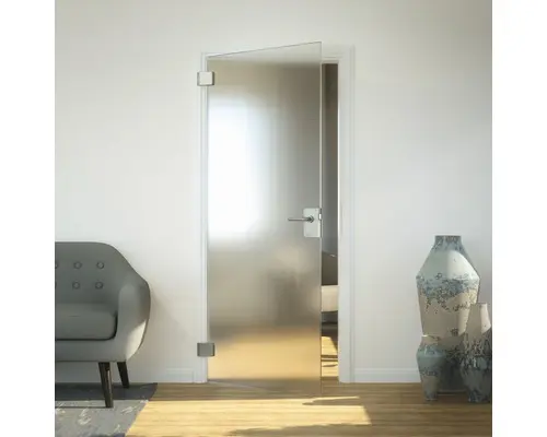 Pertura Glastür Junior Mastercarre 87,1x201,3x0,8 cm DIN Links (Ö-Norm)