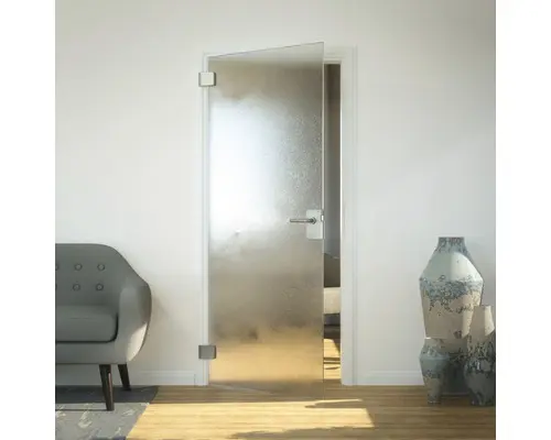 Pertura Glastür Junior Chinchilla 82,1x201,3x0,8 cm DIN Links (Ö-Norm)