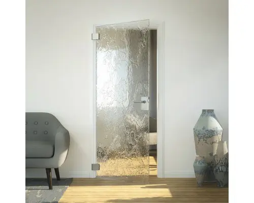 Pertura Glastür Junior Barock 82,1x201,3x0,8 cm DIN Links (Ö-Norm)