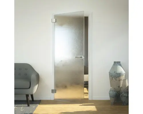 Pertura Glastür Studio Business Chinchilla 82,1x201,3x0,8 cm DIN Links (Ö-Norm)