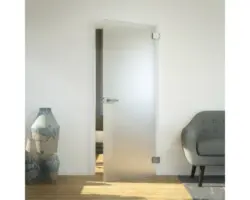 Pertura Glastür Studio Business Satinovo 87,1x201,3x0,8 cm DIN Rechts (Ö-Norm)