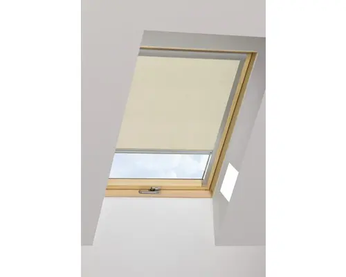 Tageslichtrollo FAKRO beige manuell 55 x 98 cm (02)