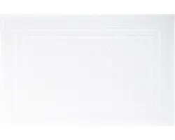 Badteppich Spirella Flair 50x80 cm weiß