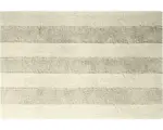 Hornbach Badteppich Spirella 60x90 cm gestreift beige