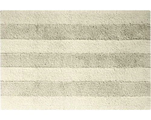 Badteppich Spirella 60x90 cm gestreift beige