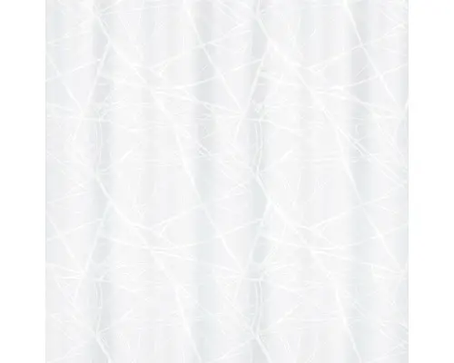 Duschvorhang Spirella Fores 180x200 cm weiß