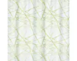 Hornbach Duschvorhang Spirella Fores 180x200 cm grün