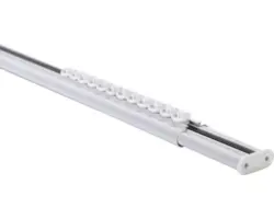 Teleskop-Duschvorhangstange Spirella Rods 125-210 cm weiß