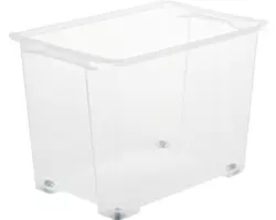 Aufbewahrungsbox Rotho 58,3 x 41 x 39,2 cm transparent