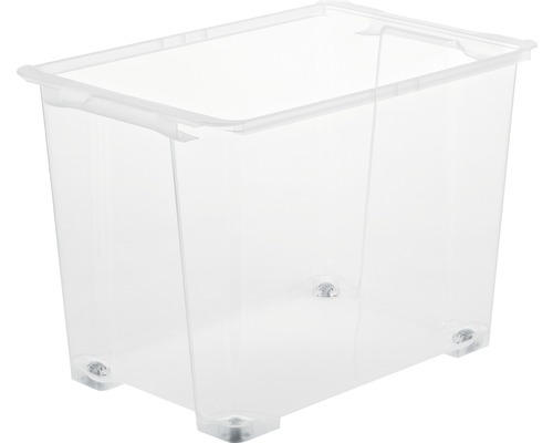 Aufbewahrungsbox Rotho 58,3 x 41 x 39,2 cm transparent