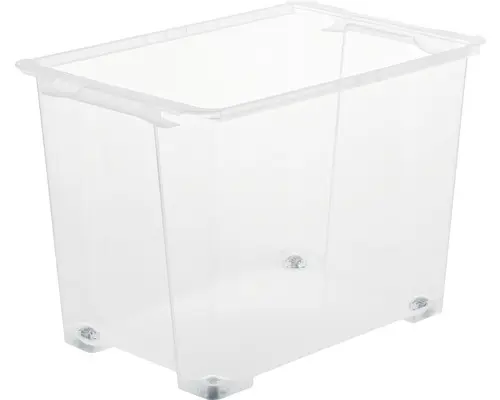 Aufbewahrungsbox Rotho 58,3 x 41 x 39,2 cm transparent