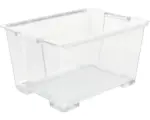 Hornbach Aufbewahrungsbox Rotho 78,7 x 43,8 x 58,6 cm transparent