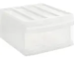 Hornbach Aufbewahrungsbox Rotho 34 x 20,3 x 39,5 cm transparent