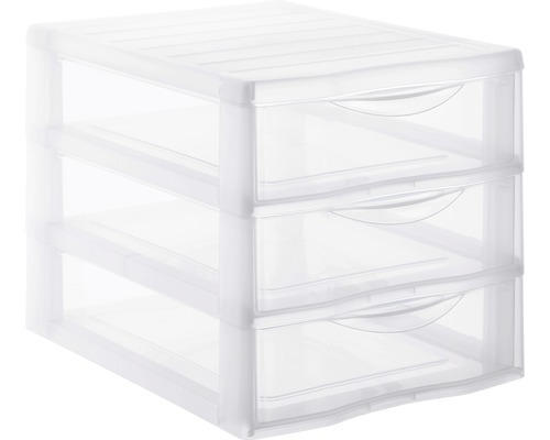 Aufbewahrungsbox Rotho 26 x 25,5 x 36,5 cm transparent