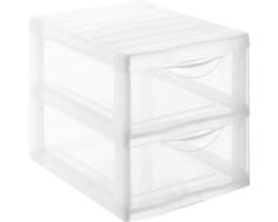 Aufbewahrungsbox Rotho 26 x 25,5 x 36 cm transparent