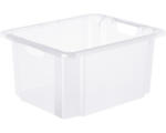 Hornbach Aufbewahrungsbox Rotho 56,5 x 26,5 x 44 cm transparent