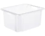 Hornbach Aufbewahrungsbox Rotho 56,5 x 26,5 x 44 cm transparent