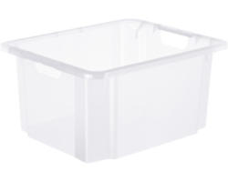 Aufbewahrungsbox Rotho 56,5 x 26,5 x 44 cm transparent