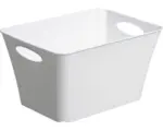 Hornbach Aufbewahrungsbox Rotho 35,5 x 19,2 x 26 cm weiß