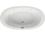 Hornbach Whirlpool Ottofond Circulo System Exklusiv 180x96 cm weiß