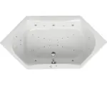 Hornbach Whirlpool Ottofond Chanson System Exklusiv 200x100 cm weiß