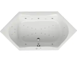 Whirlpool Ottofond Chanson System Exklusiv 200x100 cm weiß