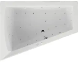 Whirlpool Ottofond Delta II Mod. B System Exklusiv 175x135 cm weiß