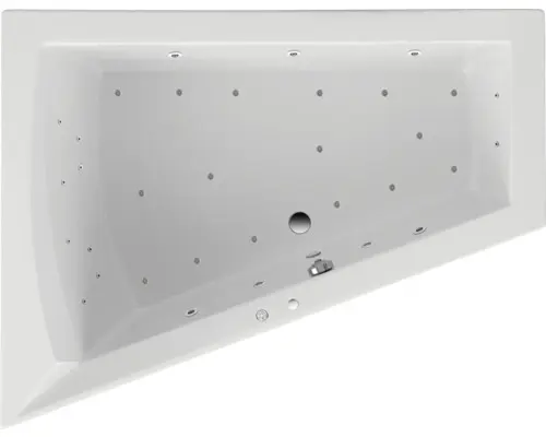 Whirlpool Ottofond Delta II Mod. B System Exklusiv 175x135 cm weiß