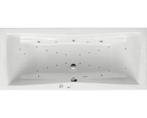 Whirlpool Ottofond Lusaka Duo System Exklusiv 190x80 cm weiß