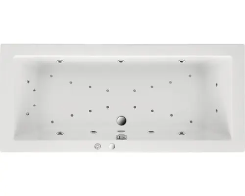 Whirlpool Ottofond Matrix System Exklusiv 190x90 cm weiß
