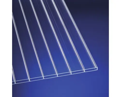 Gutta Acryl Hohlkammerplatte/Doppelstegplatte anti-drop 64-16 klar 5000 x 980 x 16 mm