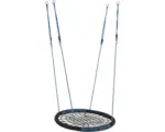 Hornbach Nestschaukel axi oval 108x84 cm schwarz-blau