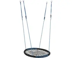 Nestschaukel axi oval 108x84 cm schwarz-blau
