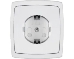 Steckdosen-Berührungsschutz Reer weiß schraubbar, 10 Stück