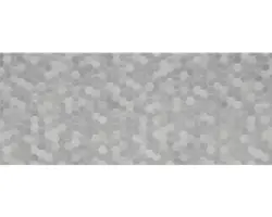 Keramik Dekorfliese Luik Esagona 25,0x60,0 cm weiß grau matt