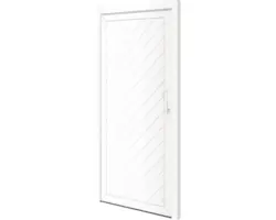 Nebeneingangstür Wyoming 980 x 1980 mm rechts mit 5-fach Veriegelung (weiß)