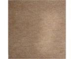 Hornbach Teppichboden Velours Catania dunkelbeige 500 cm breit (Meterware)