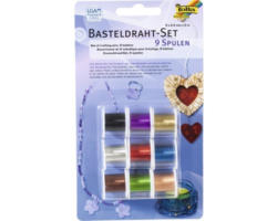 Basteldraht Set 9 Spulen